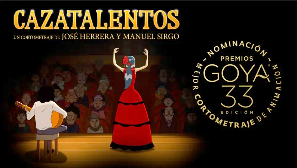 Cazatalentos, ganador del Goya al Mejor Cortometraje de Animación, inaugurará el II Festival de Cine de Vera